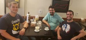Confraternização de fim de ano (2019) com residentes. 